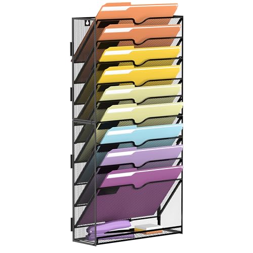 SUPEASY Organisateur mural à 10 niveaux en maille... en promo à 57,73€ (-77%) sur Amazon FR