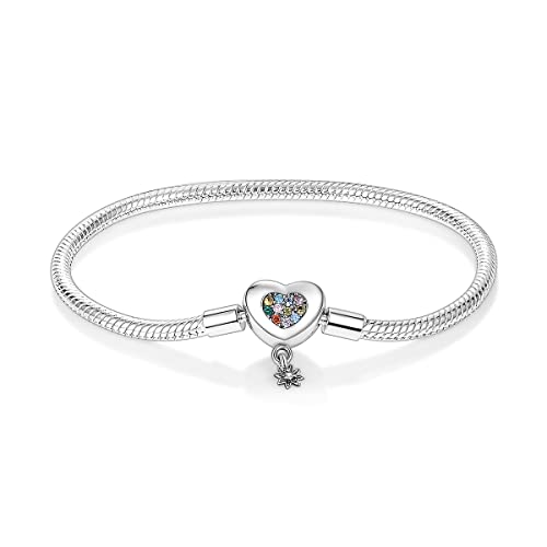MULA Charm Pulsera Cadena de Serpiente Pulsera de Plata de... - Bijoux & Montres Amazon Espagne à 5.98€