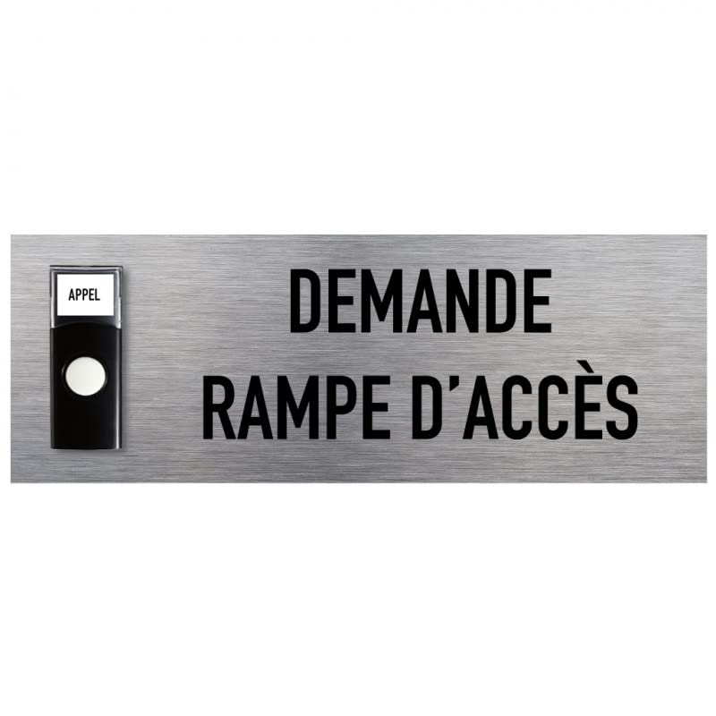 Signalétique.biz France - Signalisation APPEL RAMPE D'ACCES... - High-Tech & Électronique Amazon France à 8.40€