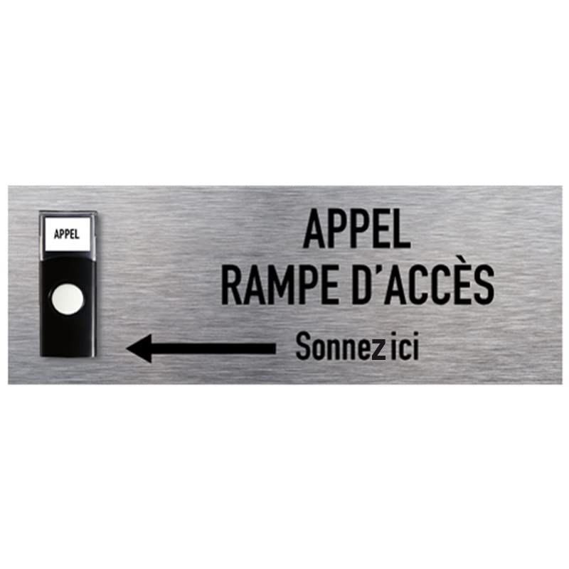 Signalétique.biz France - Signalisation APPEL RAMPE D'ACCES... - High-Tech & Électronique Amazon France à 10.35€