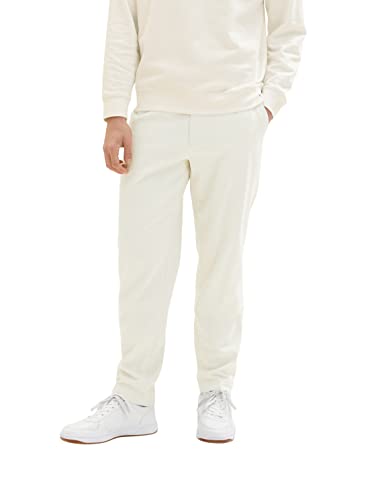 TOM TAILOR 1036307 Pantaloni, 13808-Crema, 30 Uomo - Maison & Cuisine en promo à 18.32€