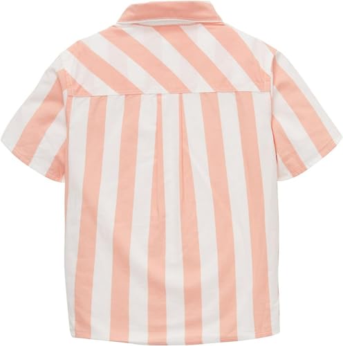 TOM TAILOR Jungen 1036046 - Camicia da Bambino 31751-Peach... - Mode & Vêtements Amazon Italie à 9.01€