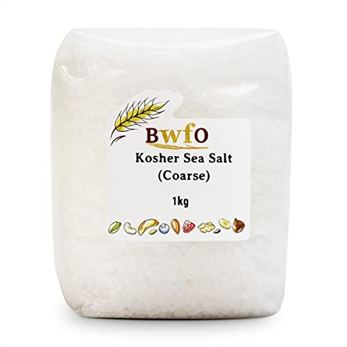 Kosher Sea Salt (Coarse) 1kg (BWFO) - Épicerie Amazon Royaume-Uni à 1.83€