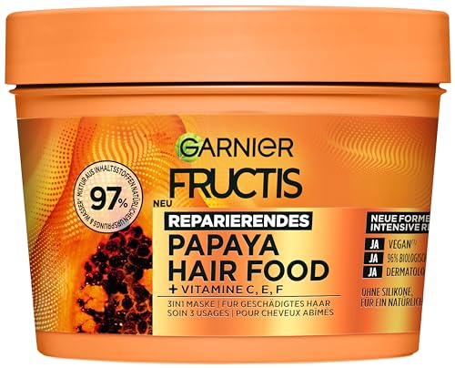 Garnier Fructis Papaya Masque capillaire sans silicone pour... en promo à 9,57€ (-42%) sur Amazon FR