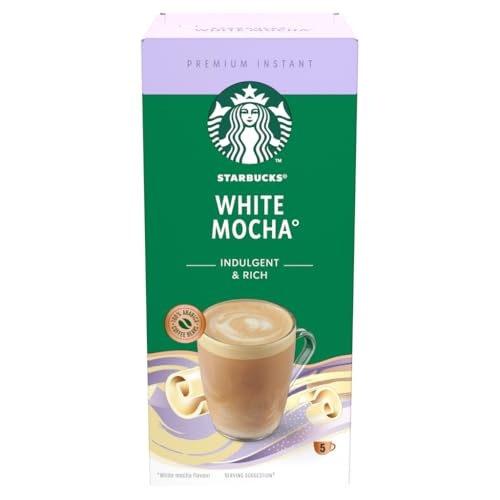 Starbucks White Mocha 5pk 120g - Épicerie Amazon Royaume-Uni à 1.50€