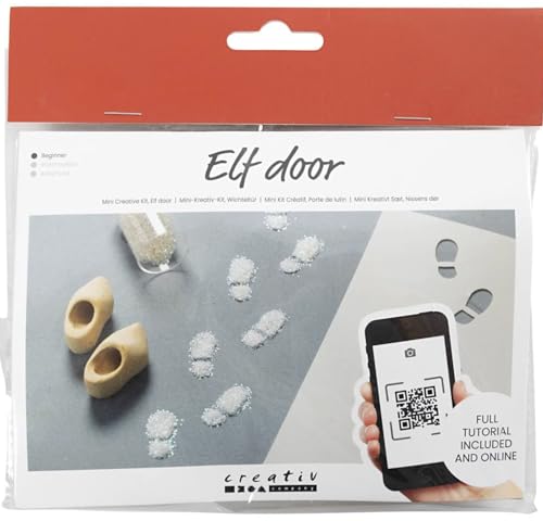 Fußabdrücke, Mini-Kreativ-Set für Wichteltüre - Home & Kitchen Amazon Germany à 4.91€