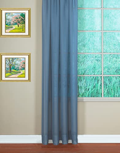 Today's Curtain Emelia Original Voile Panel 72", Wedge... - Maison & Cuisine Amazon Royaume-Uni à 6.51€
