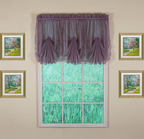 Today's Curtain Emelia - Ventilador de Gasa Original... - Maison & Cuisine Amazon Espagne à 8.10€