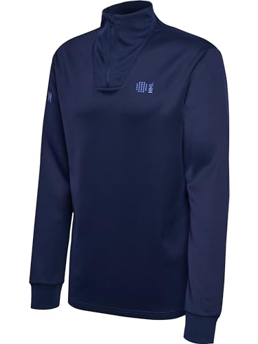 Hummel COURT MAGLIA A MANICHE LUNGHE CON MEZZA ZIP - Mode & Vêtements Amazon Italie à 18.50€