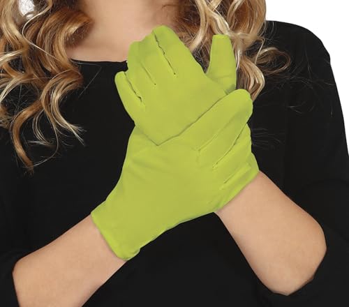 FIESTAS GUIRCA | Guanti Verde Lime Bambini (17 cm)... - Jouets & Jeux en promo à 2.10€