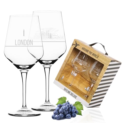 Set di 2 bicchieri da vino London in una bella confezione... - Maison & Cuisine Amazon Italie à 19.95€