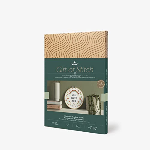 DMC Home Sweet Home Cross Stitch Kit - Loisirs Créatifs Amazon Royaume-Uni à 4.43€