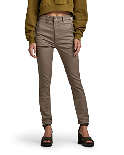 G-Star Para Mujer Pantalones chinos Skinny , Marrón (deep... - Sports & Fitness en promo à 19.73€