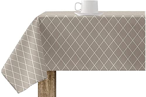 BELUM | Tablecloth 100 x 140 cm Stain Resistant 100% Cotton... - Maison & Cuisine en promo à 7.81€