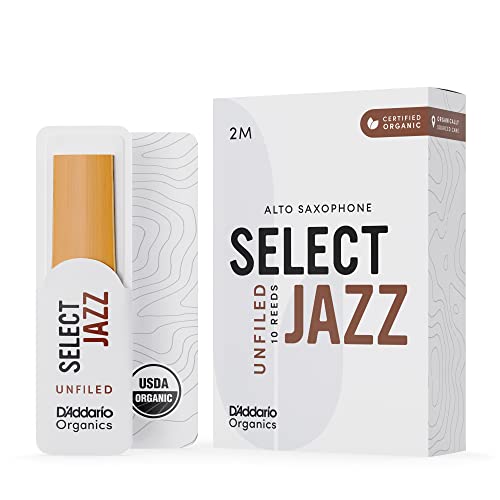 D'Addario Organique Select Jazz Unfiled Alto Anches de... en promo à 24,90€ (-35%) sur Amazon FR