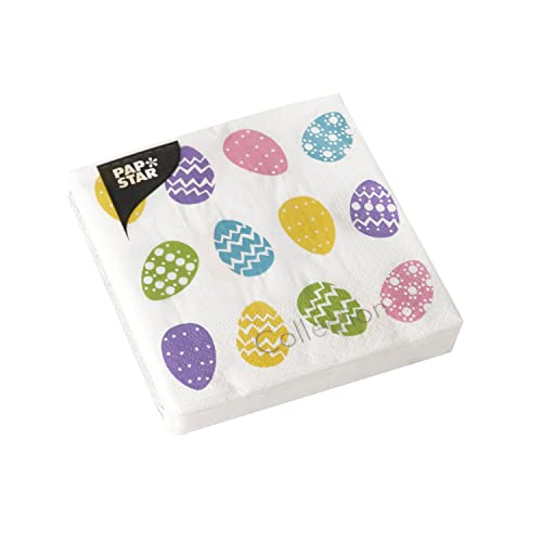 Papstar Tovaglioli Coloured Eggs - Maison & Cuisine Amazon Italie à 4.83€