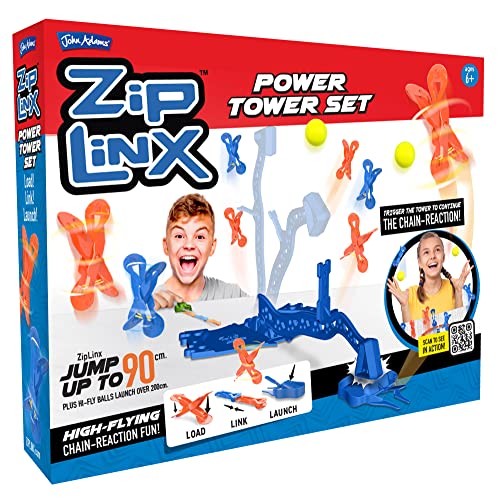 John Adams | ZipLinx - Power Tower Set: high-flying... - Sports & Fitness Amazon Royaume-Uni à 11.84€