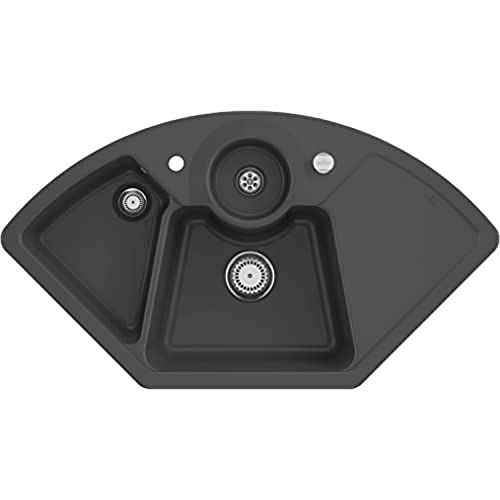 Villeroy & Boch Solo Eck - Fregadero de esquina con desagüe... - Home & Kitchen Amazon Spain à 155.24€