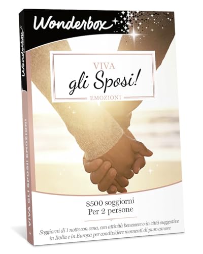 WONDERBOX - Cofanetto Regalo - Viva Gli sposi - Emozioni... - Sports & Fitness Amazon Italy à 99.90€