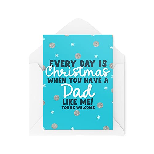 Cartes de Noël amusantes | Every Day Is Christmas When You... - Auto & Moto Amazon France à 5.64€