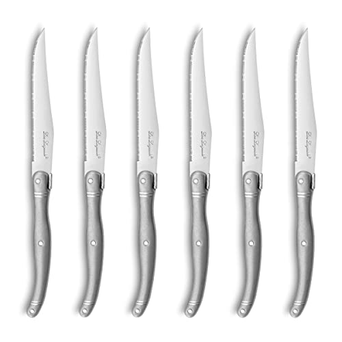 Lou Laguiole Tradition Vintage - Set di 6 coltelli da... - Amazon Italie à 20.08€