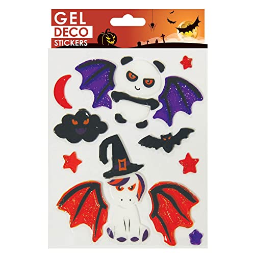 Global Gift Stickers gel Halloween Licorne et Panda - Home & Kitchen Amazon France à 3.62€