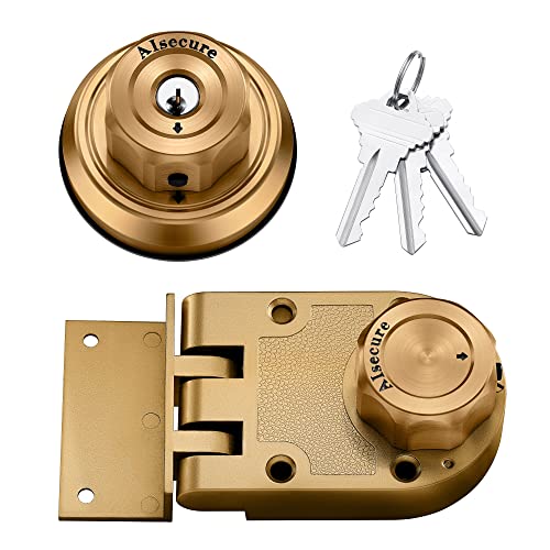 AIsecure Twist to Lock Jimmy Proof Riegelschloss... - Bricolage & Outils Amazon Allemagne à 34.43€