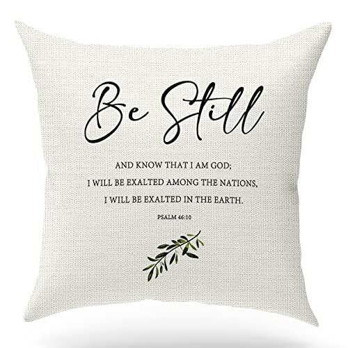 KongMoTree Bible Verse Throw Pillow Cover, Blessing Gift... - Maison & Cuisine Amazon Royaume-Uni à 0.50€
