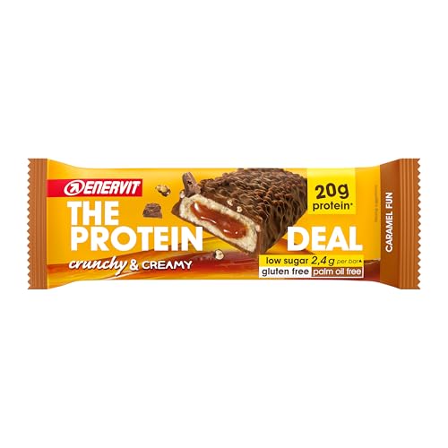 Enervit Barretta Protein Deal Caramel, 55g - High-Tech & Électronique Amazon Italie à 2.49€