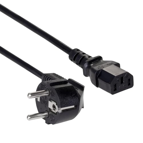 AKYGA Power Cable AK-PC-06C CU CEE 7/7 / IEC C13 3 m - High-Tech & Électronique Amazon Royaume-Uni à 7.13€