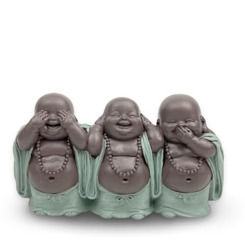 Zen'Light - Statuetta 3 Bonzes saggezza - Decorazione Zen e... - Maison & Cuisine Amazon Italie à 33.92€