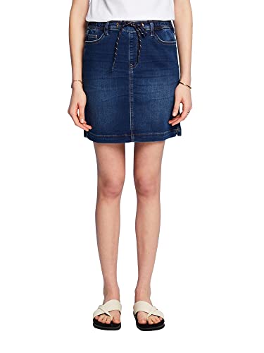 ESPRIT 043cc1d302 Falda, 901/Blue Dark Wash, 58 para Mujer - Amazon Espagne à 13.00€
