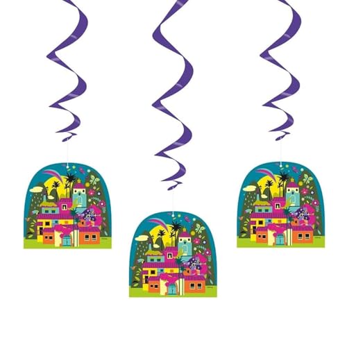Unique Encanto Birthday Party Hanging Swirl Decorations - 3... en promo à 11,51€ (-81%) sur Amazon FR