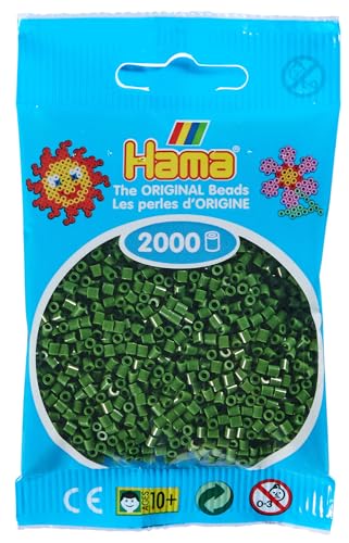 Hama Perlen 501-45 - Mini-Perlen 2000 Stück pastell-lila - Bon plan à 2.99€