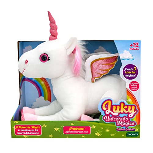 Luky- Unicornio, 125190, Blanc - Jouets & Jeux Amazon France à 31.07€
