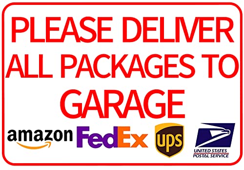 CCPARTON Please Deliver All Packages To Garage Delivery... - Sports & Fitness Amazon Royaume-Uni à 1.00€