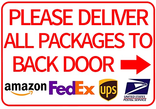 CCPARTON Please Deliver All Packages to Back Door Right... - Sports & Fitness Amazon Royaume-Uni à 1.00€