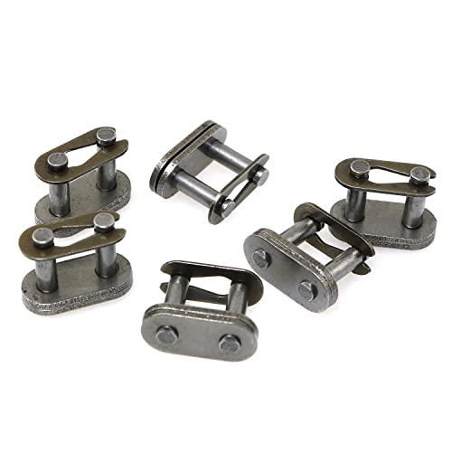 RLECS Lot de 6 maillons de chaîne en acier carbone 06B-1 en promo à 7€ (-46%) sur Amazon FR