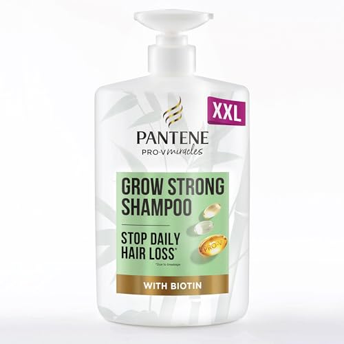 Pantene Grow Strong Shampoo with Biotin & Protein... - Beauté & Parfums Amazon Royaume-Uni à 7.11€