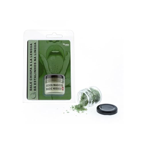 DELE CHISPA A LA LENGUA SABOR MANZANA VERDE - Amazon Espagne à 2.81€