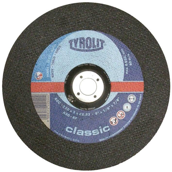 Disco de corte Bombeado 42C 115x2,5x22,23 A30Q-BFB.TYROLIT - Bricolage & Outils Amazon Espagne à 1.39€