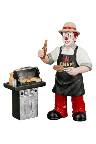 GILDE Clown Chefgriller en résine, Cadeau de Barbecue... - Jouets & Jeux Amazon France à 35.65€