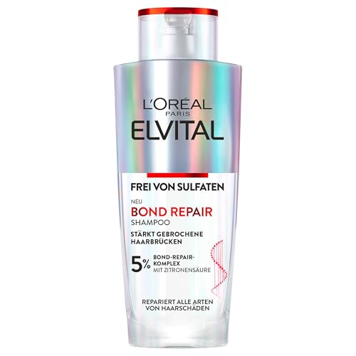 L'Oréal Paris Elvital Bond Repair Shampooing réparateur... - Beauté & Parfums Amazon France à 9.32€