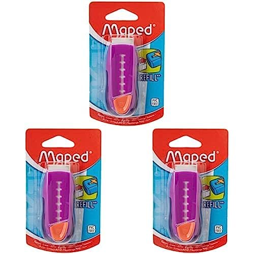 MAPED Universal Gom Stick Gomme protégée et Rechargeable... - Fournitures Bureau Amazon France à 4.80€