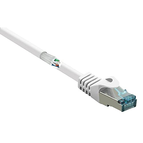 Renkforce RF-5043914 Câble réseau RJ45 Cat 6a S/FTP 1,00 m... - Animalerie Amazon France à 2.29€