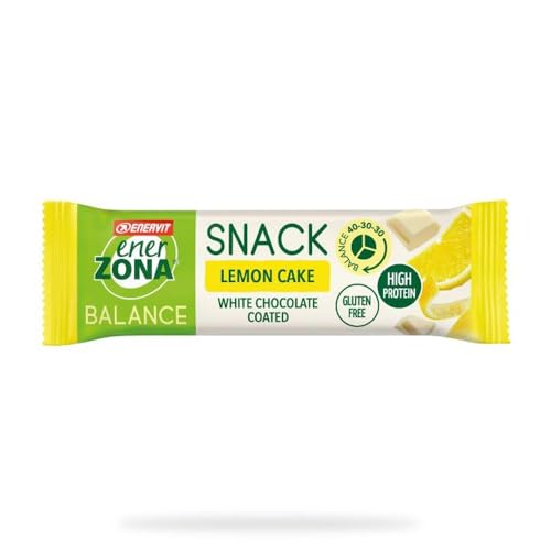 Enerzona Balance - Snack Barretta 40-30-30 Lemon Cake, 33g - Épicerie Amazon Italie à 2.05€