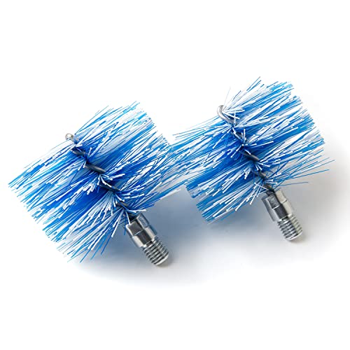 BARETTO | 2 brosses de ramonage pour poêles à granulés |... - Bricolage & Outils en promo à 13.90€