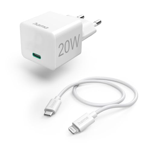 Hama Chargeur Rapide iPhone 20W (Chargeur USB-C Rapide... - Tech & Electronics Amazon France à 20.99€