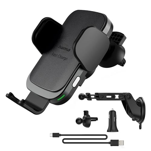Hama FC10 Motion 10W Induction Car Phone Holder (QI-Charge... - High-Tech & Électronique en promo à 40.75€