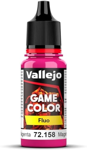 Vallejo Game Color 72158 Fluorescent Magenta (18ml) - Loisirs Créatifs Amazon Espagne à 3.78€